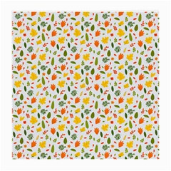 Background Pattern Flowers Leaves Autumn Fall Colorful Leaves Foliage Medium Glasses Cloth by Maspions