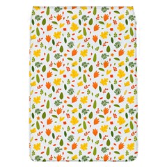 Background Pattern Flowers Leaves Autumn Fall Colorful Leaves Foliage Removable Flap Cover (l) by Maspions