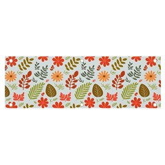 Background Pattern Flowers Design Leaves Autumn Daisy Fall Banner And Sign 6  X 2 