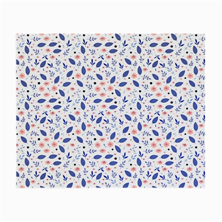 Background Pattern Floral Leaves Flowers Small Glasses Cloth