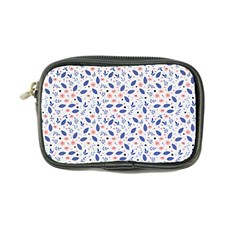 Background Pattern Floral Leaves Flowers Coin Purse