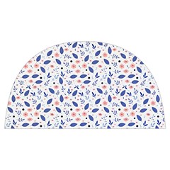 Background Pattern Floral Leaves Flowers Anti Scalding Pot Cap