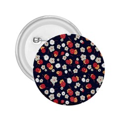 Flowers Pattern Floral Antique Floral Nature Flower Graphic 2 25  Buttons