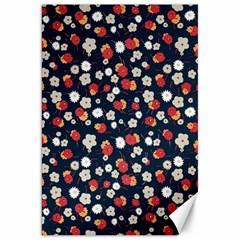 Flowers Pattern Floral Antique Floral Nature Flower Graphic Canvas 20  X 30 