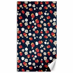 Flowers Pattern Floral Antique Floral Nature Flower Graphic Canvas 40  X 72 