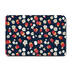 Flowers Pattern Floral Antique Floral Nature Flower Graphic Small Doormat