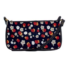 Flowers Pattern Floral Antique Floral Nature Flower Graphic Shoulder Clutch Bag