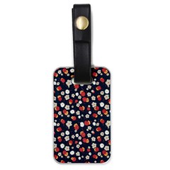 Flowers Pattern Floral Antique Floral Nature Flower Graphic Luggage Tag (one Side)