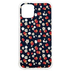 Flowers Pattern Floral Antique Floral Nature Flower Graphic Iphone 12/12 Pro Tpu Uv Print Case