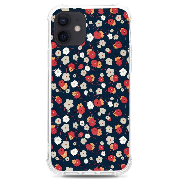 Flowers Pattern Floral Antique Floral Nature Flower Graphic iPhone 12/12 Pro TPU UV Print Case