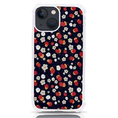 Flowers Pattern Floral Antique Floral Nature Flower Graphic Iphone 13 Mini Tpu Uv Print Case