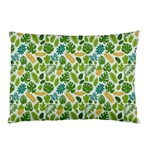 Leaves Tropical Background Pattern Green Botanical Texture Nature Foliage Pillow Case 26.62 x18.9  Pillow Case