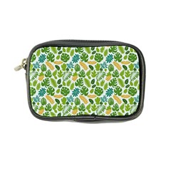 Leaves Tropical Background Pattern Green Botanical Texture Nature Foliage Coin Purse