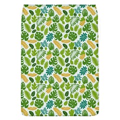 Leaves Tropical Background Pattern Green Botanical Texture Nature Foliage Removable Flap Cover (l) by Maspions