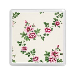 Vintage Flower Art Artwork Blooming Blossom Botanical Botany Nature Floral Pattern Memory Card Reader (square) by Maspions