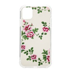 Vintage Flower Art Artwork Blooming Blossom Botanical Botany Nature Floral Pattern Iphone 11 Tpu Uv Print Case by Maspions