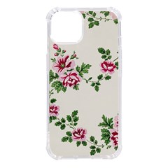 Vintage Flower Art Artwork Blooming Blossom Botanical Botany Nature Floral Pattern Iphone 14 Tpu Uv Print Case by Maspions