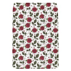 Roses Flowers Leaves Pattern Scrapbook Paper Floral Background Removable Flap Cover (s)