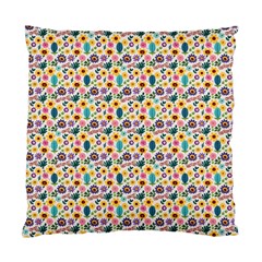 Floral Flowers Leaves Tropical Pattern Standard Cushion Case (two Sides)