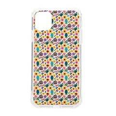 Floral Flowers Leaves Tropical Pattern Iphone 11 Tpu Uv Print Case