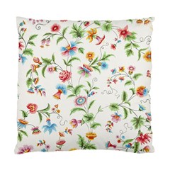 Vintage Floral Flower Pattern Art Nature Blooming Blossom Botanical Botany Standard Cushion Case (one Side)