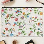 Vintage Floral Flower Pattern Art Nature Blooming Blossom Botanical Botany Cosmetic Bag (XXXL) Front