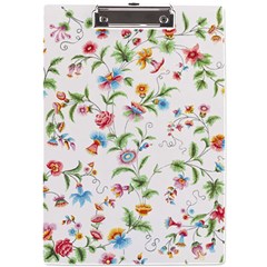 Vintage Floral Flower Pattern Art Nature Blooming Blossom Botanical Botany A4 Acrylic Clipboard