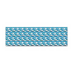 Blue Wave Sea Ocean Pattern Background Beach Nature Water Sticker Bumper (100 Pack)