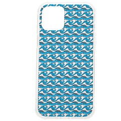 Blue Wave Sea Ocean Pattern Background Beach Nature Water Iphone 12 Pro Max Tpu Uv Print Case by Maspions