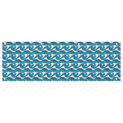 Blue Wave Sea Ocean Pattern Background Beach Nature Water Banner And Sign 9  X 3  by Maspions