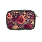 Flowers Pattern Texture Design Nature Art Colorful Surface Vintage Coin Purse Back