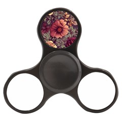 Flowers Pattern Texture Design Nature Art Colorful Surface Vintage Finger Spinner