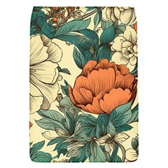 Flowers Pattern Texture Art Colorful Nature Painting Surface Vintage Removable Flap Cover (s) by Maspions