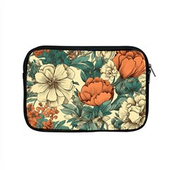 Flowers Pattern Texture Art Colorful Nature Painting Surface Vintage Apple Macbook Pro 15  Zipper Case by Maspions