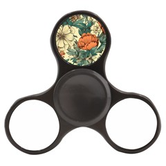 Flowers Pattern Texture Art Colorful Nature Painting Surface Vintage Finger Spinner