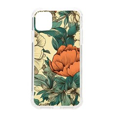 Flowers Pattern Texture Art Colorful Nature Painting Surface Vintage Iphone 11 Tpu Uv Print Case