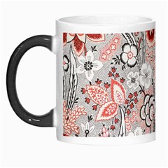 Vintage Floral Flower Art Nature Blooming Blossom Botanical Botany Pattern Morph Mug