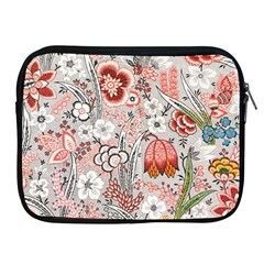 Vintage Floral Flower Art Nature Blooming Blossom Botanical Botany Pattern Apple Ipad 2/3/4 Zipper Cases