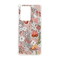 Vintage Floral Flower Art Nature Blooming Blossom Botanical Botany Pattern Samsung Galaxy S20 Ultra 6 9 Inch Tpu Uv Case