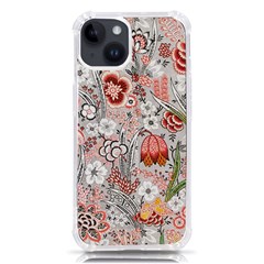 Vintage Floral Flower Art Nature Blooming Blossom Botanical Botany Pattern Iphone 14 Tpu Uv Print Case by Maspions