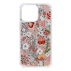 Vintage Floral Flower Art Nature Blooming Blossom Botanical Botany Pattern Iphone 13 Pro Tpu Uv Print Case