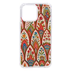 Vintage Pattern Fabric Floral Flowers European Nature Iphone 14 Pro Max Tpu Uv Print Case by Maspions