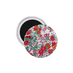 Flower Bloom Blossom Botanical Color Colorful Colour Element Digital Floral Floral Pattern 1 75  Magnets