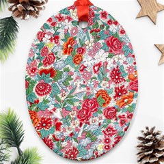 Flower Bloom Blossom Botanical Color Colorful Colour Element Digital Floral Floral Pattern Ornament (oval)