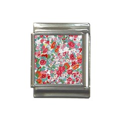 Flower Bloom Blossom Botanical Color Colorful Colour Element Digital Floral Floral Pattern Italian Charm (13mm)