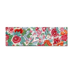 Flower Bloom Blossom Botanical Color Colorful Colour Element Digital Floral Floral Pattern Sticker (bumper) by Maspions