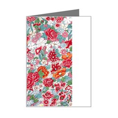 Flower Bloom Blossom Botanical Color Colorful Colour Element Digital Floral Floral Pattern Mini Greeting Card