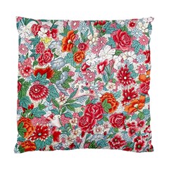 Flower Bloom Blossom Botanical Color Colorful Colour Element Digital Floral Floral Pattern Standard Cushion Case (two Sides)