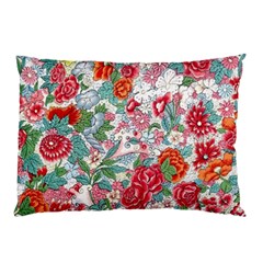 Flower Bloom Blossom Botanical Color Colorful Colour Element Digital Floral Floral Pattern Pillow Case by Maspions