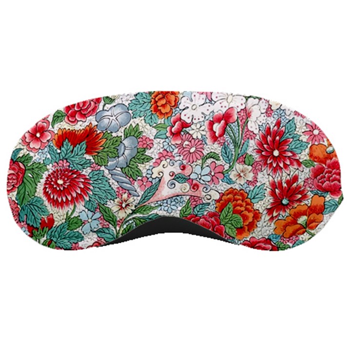 Flower Bloom Blossom Botanical Color Colorful Colour Element Digital Floral Floral Pattern Sleep Mask